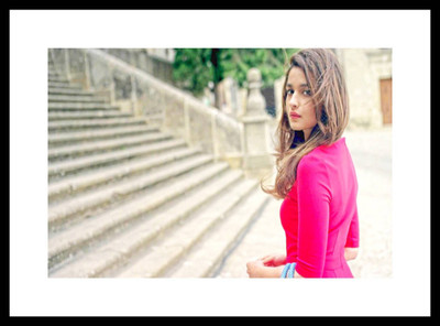

Aabhaas Alia Bhatt Wall Poster Fine Art Print(12 inch X 18 inch, Rolled)