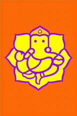 

Aabhaas Ganesha Wall Poster Fine Art Print(12 inch X 18 inch, Rolled)