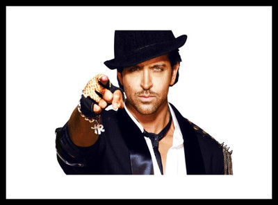 

Aabhaas Hrithik Roshan Wall Poster Fine Art Print(12 inch X 18 inch, Rolled)