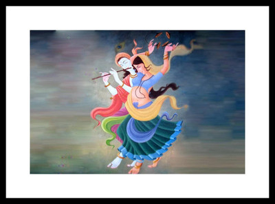 

Aabhaas Krishna Wall Poster Fine Art Print(12 inch X 18 inch, Rolled)