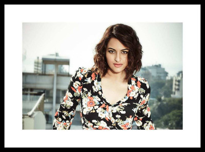 

Aabhaas Sonakshi Sinha Wall Poster Fine Art Print(12 inch X 18 inch, Rolled)