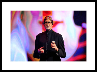 

Aabhaas Amitabh Bachhan Wall Poster Fine Art Print(12 inch X 18 inch, Rolled)