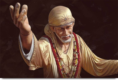 

Aabhaas Sai Baba Wall Poster Fine Art Print(12 inch X 18 inch, Rolled)