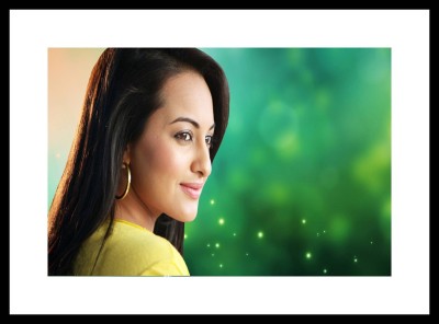 

Aabhaas Sonakshi Sinha Wall Poster Fine Art Print(12 inch X 18 inch, Rolled)