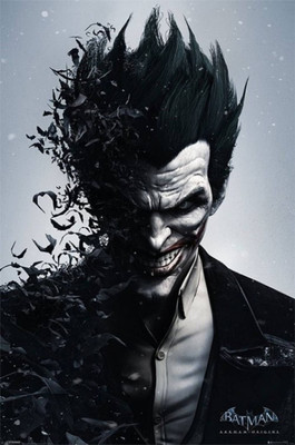 

Aabhaas Batman Arkham Origins Wall Poster Fine Art Print(12 inch X 18 inch, Rolled)