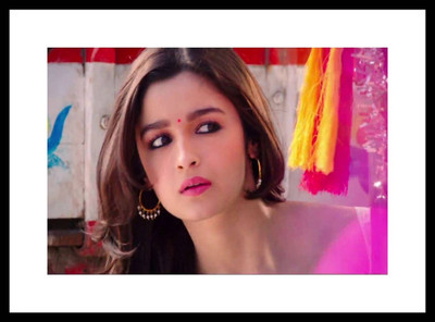 

Aabhaas Alia Bhatt Wall Poster Fine Art Print(12 inch X 18 inch, Rolled)