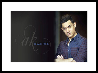 

Aabhaas Amir Khan Wall Poster Fine Art Print(12 inch X 18 inch, Rolled)