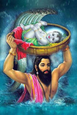 

Aabhaas Krishna Wall Poster Fine Art Print(12 inch X 18 inch, Rolled)