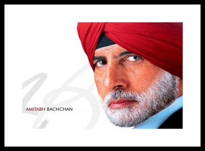 

Aabhaas Amitabh Bachhan Wall Poster Fine Art Print(12 inch X 18 inch, Rolled)