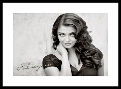 

Aabhaas Aishwarya Rai Wall Poster Fine Art Print(12 inch X 18 inch, Rolled)
