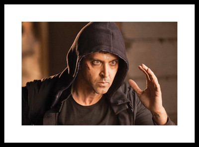 

Aabhaas Hrithik Roshan Wall Poster Fine Art Print(12 inch X 18 inch, Rolled)