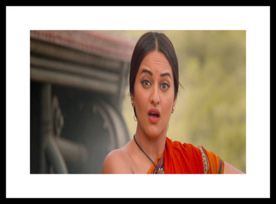 

Aabhaas Sonakshi Sinha Wall Poster Fine Art Print(12 inch X 18 inch, Rolled)