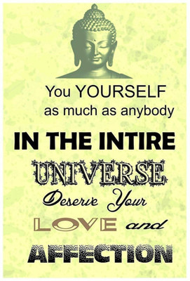 

Aabhaas Buddha Wall Poster Fine Art Print(12 inch X 18 inch, Rolled)