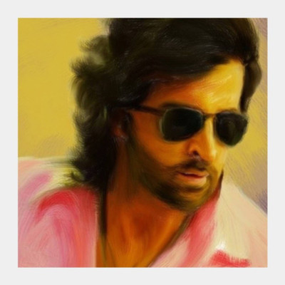 

Aabhaas Hrithik Roshan Wall Poster Fine Art Print(12 inch X 18 inch, Rolled)