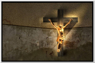 

Aabhaas Jesus Christ Wall Poster Fine Art Print(12 inch X 18 inch, Rolled)