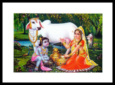 

Aabhaas Krishna Wall Poster Fine Art Print(12 inch X 18 inch, Rolled)