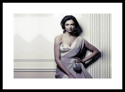 

Aabhaas Deepika Padukone Wall Poster Fine Art Print(12 inch X 18 inch, Rolled)