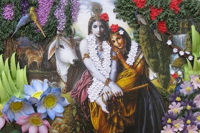 Aabhaas Krishna Wall Poster Fine Art Print(12 inch X 18 inch, Rolled)