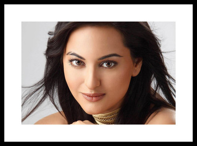 

Aabhaas Sonakshi Sinha Wall Poster Fine Art Print(12 inch X 18 inch, Rolled)