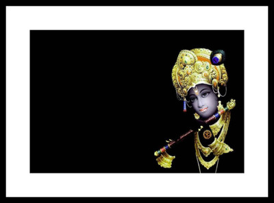 

Aabhaas Krishna Wall Poster Fine Art Print(12 inch X 18 inch, Rolled)