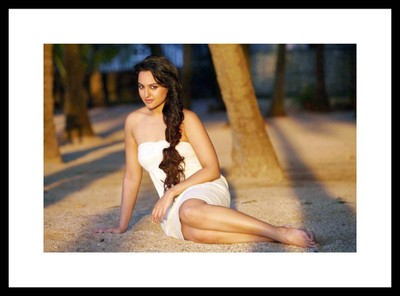 

Aabhaas Sonakshi Sinha Wall Poster Fine Art Print(12 inch X 18 inch, Rolled)