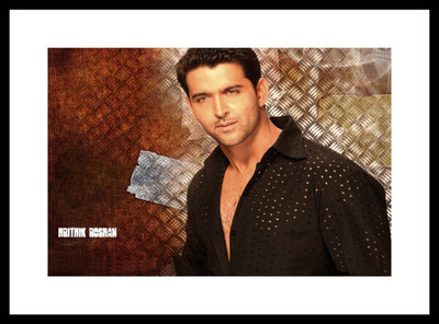 

Aabhaas Hrithik Roshan Wall Poster Fine Art Print(12 inch X 18 inch, Rolled)