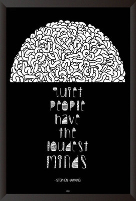 

Aabhaas Stephen Hawking Wall Poster Fine Art Print(12 inch X 18 inch, Rolled)