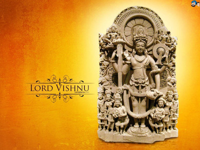 

Aabhaas Vishnu Wall Poster Fine Art Print(12 inch X 18 inch, Rolled)