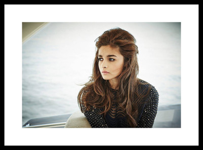 

Aabhaas Alia Bhatt Wall Poster Fine Art Print(12 inch X 18 inch, Rolled)