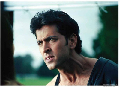 

Aabhaas Hrithik Roshan Wall Poster Fine Art Print(12 inch X 18 inch, Rolled)