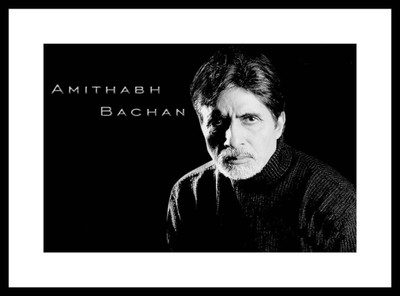 

Aabhaas Amitabh Bachhan Wall Poster Fine Art Print(12 inch X 18 inch, Rolled)