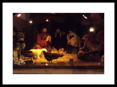 Aabhaas Jesus Christ Wall Poster Fine Art Print(12 inch X 18 inch, Rolled)