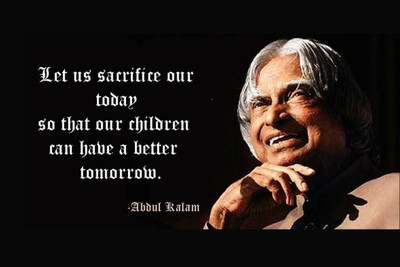 

Aabhaas Abdul Kalam Wall Poster Fine Art Print(12 inch X 18 inch, Rolled)