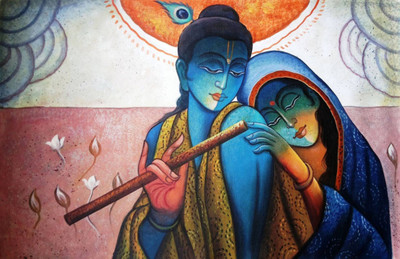 

Aabhaas Krishna Wall Poster Fine Art Print(12 inch X 18 inch, Rolled)