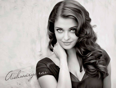 

Aabhaas Aishwarya Rai Wall Poster Fine Art Print(12 inch X 18 inch, Rolled)