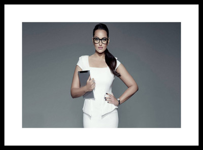 

Aabhaas Sonakshi Sinha Wall Poster Fine Art Print(12 inch X 18 inch, Rolled)