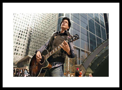 Aabhaas Shahrukh Khan Wall Poster Fine Art Print(12 inch X 18 inch, Rolled)
