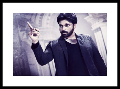 

Aabhaas Pawan Kalyan Wall Poster Fine Art Print(12 inch X 18 inch, Rolled)