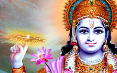 

Aabhaas Vishnu Wall Poster Fine Art Print(12 inch X 18 inch, Rolled)