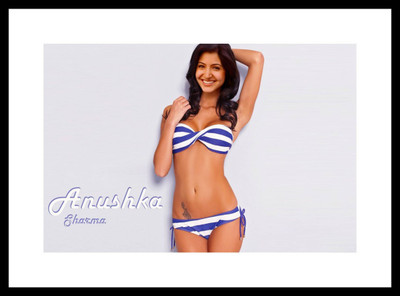 

Aabhaas Anushka Sharma Wall Poster Fine Art Print(12 inch X 18 inch, Rolled)