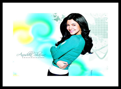 

Aabhaas Anushka Sharma Wall Poster Fine Art Print(12 inch X 18 inch, Rolled)