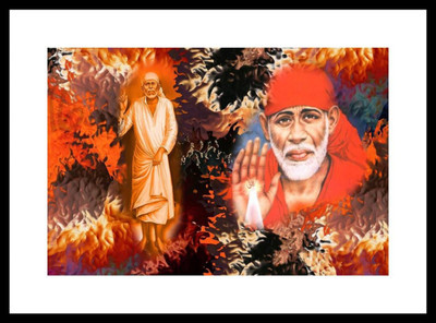 

Aabhaas Sai Baba Wall Poster Fine Art Print(12 inch X 18 inch, Rolled)