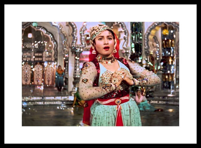 

Aabhaas Madhubala Wall Poster Fine Art Print(12 inch X 18 inch, Rolled)