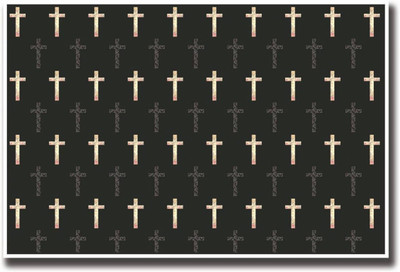 

Aabhaas Jesus Christ Wall Poster Fine Art Print(12 inch X 18 inch, Rolled)