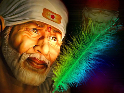 

Aabhaas Sai Baba Wall Poster Fine Art Print(12 inch X 18 inch, Rolled)
