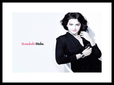 

Aabhaas Sonakshi Sinha Wall Poster Fine Art Print(12 inch X 18 inch, Rolled)