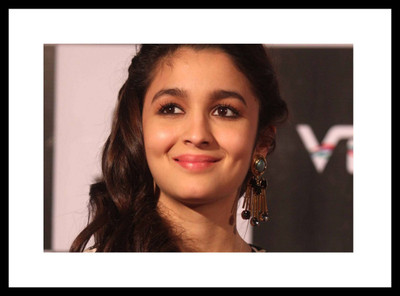 

Aabhaas Alia Bhatt Wall Poster Fine Art Print(12 inch X 18 inch, Rolled)