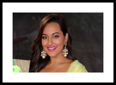 

Aabhaas Sonakshi Sinha Wall Poster Fine Art Print(12 inch X 18 inch, Rolled)