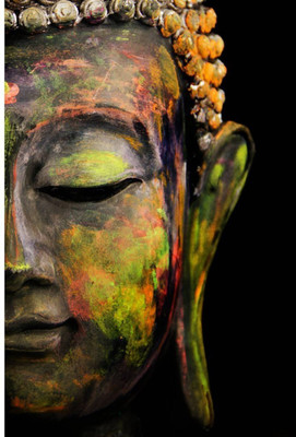 

Aabhaas Buddha Wall Poster Fine Art Print(12 inch X 18 inch, Rolled)