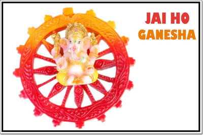 

Aabhaas Ganesha Wall Poster Fine Art Print(12 inch X 18 inch, Rolled)